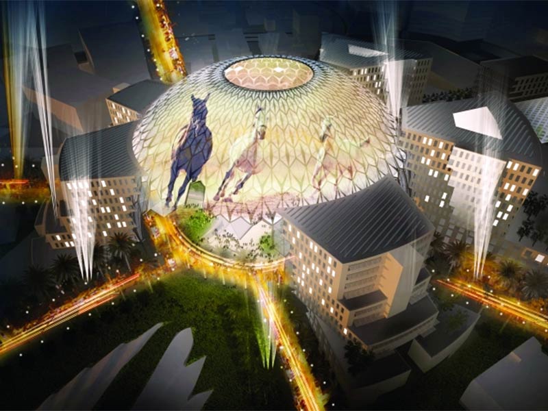 إكسبو 2020 دبي: كشف النقاب عن تصميم ساحة الوصل